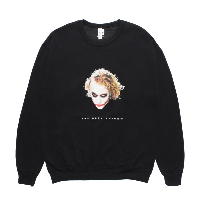 画像1: WACKO MARIA/THE DARK KNIGHT TRILOGY / SWEAT SHIRT（BLACK）［クルーネックスウェット-25秋冬］
