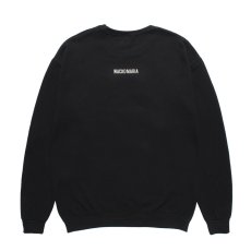 画像2: WACKO MARIA/THE DARK KNIGHT TRILOGY / SWEAT SHIRT（BLACK）［クルーネックスウェット-25秋冬］ (2)