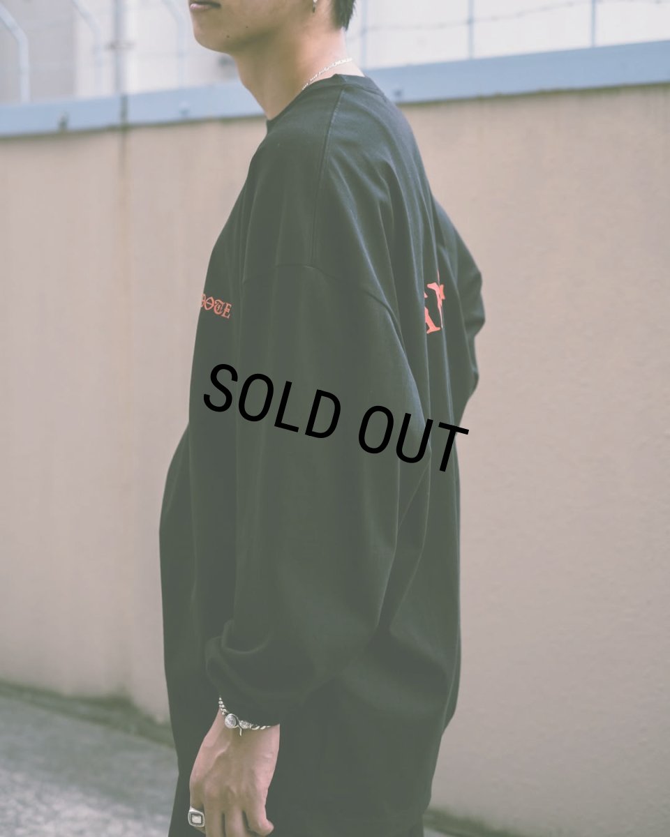 画像6: ANTIDOTE BUYERS CLUB/Over Sized Logo L/S Tee（Black） (6)