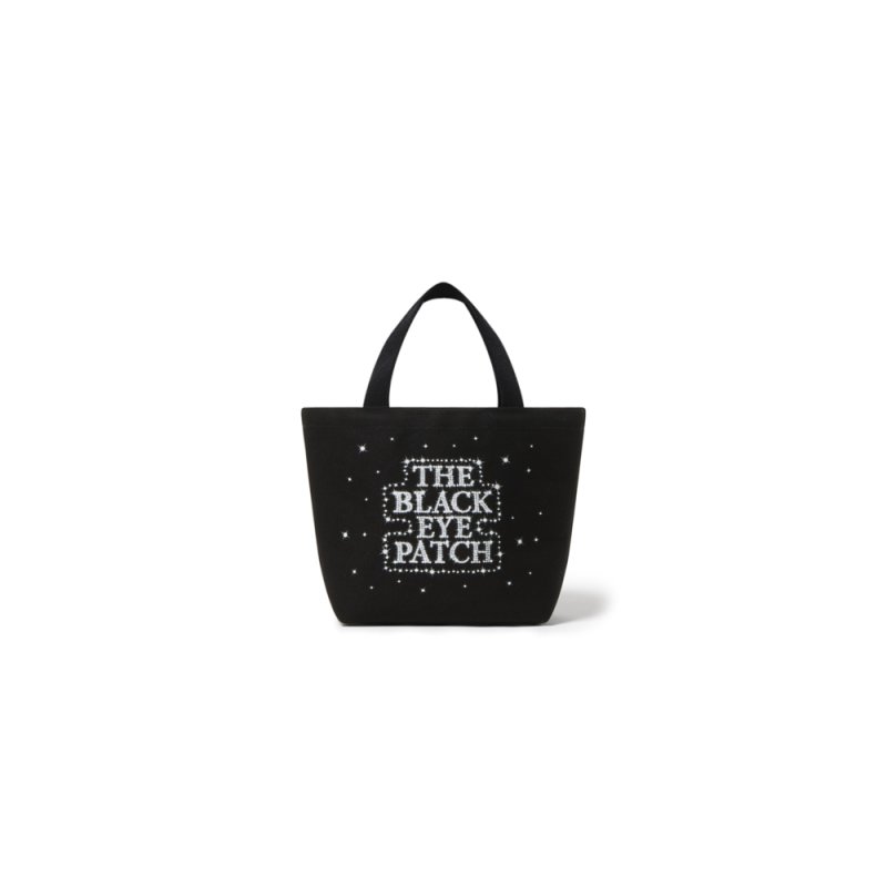 画像1: BlackEyePatch/SHINING OG LABEL TOTE BAG SMALL（BLACK）