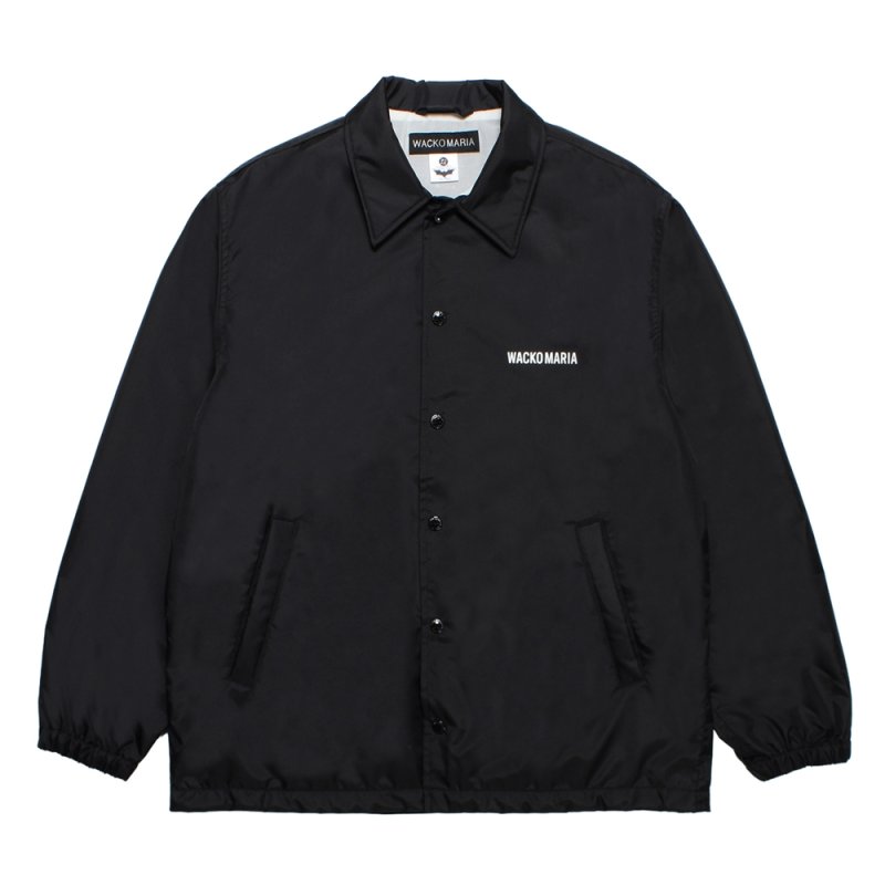 画像1: WACKO MARIA/THE DARK KNIGHT TRILOGY / COACH JACKET（BLACK）［コーチJKT-25秋冬］