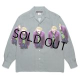 WACKO MARIA/THE DARK KNIGHT TRILOGY / HAWAIIAN SHIRT（GRAY）［ハワイアンシャツ-25秋冬］