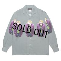 WACKO MARIA/THE DARK KNIGHT TRILOGY / HAWAIIAN SHIRT（GRAY）［ハワイアンシャツ-25秋冬］