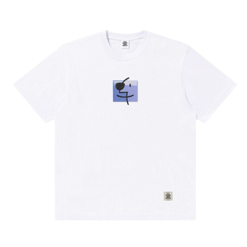 画像1: BlackEyePatch/FINDER ICON TEE(WHITE)