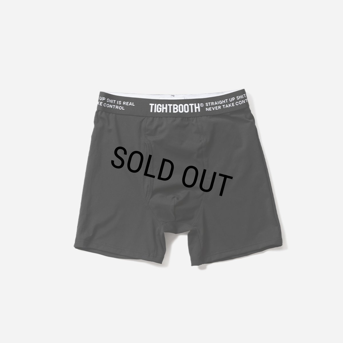 画像2: TIGHTBOOTH/DRY BOXER BRIEF（Black/Grey）［ドライボクサーブリーフ2枚入り-25春夏］ (2)