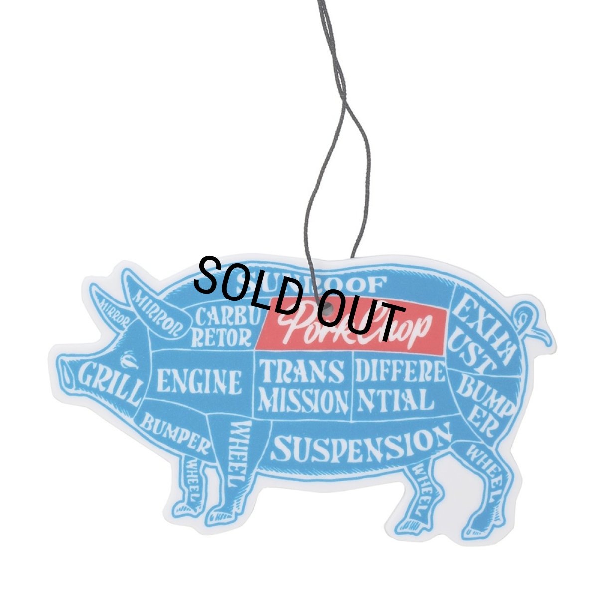 画像1: PORKCHOP/AIR FRESHENER（Pabst Blue Ribbon）［エアフレッシュナー-25秋冬］ (1)