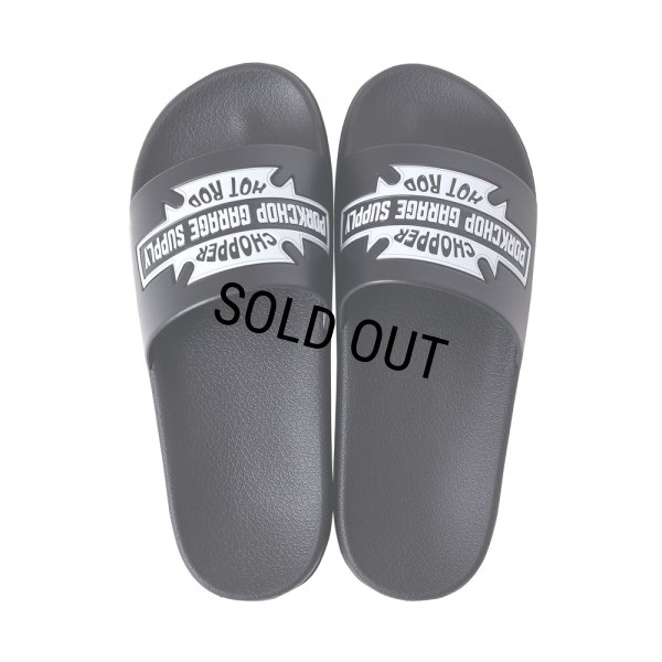 画像2: PORKCHOP/BAR&SHIELD SANDALS（BLACK）［サンダル-25春夏］