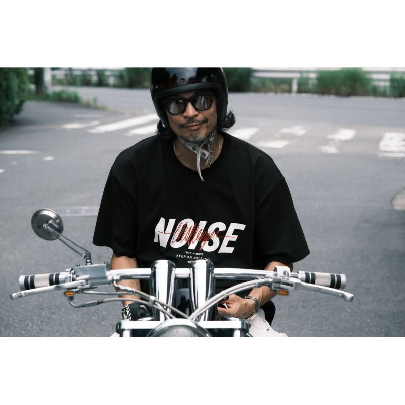 画像3: CHALLENGER/S/S NOISE TEE（BLACK）［ノイズT-25秋冬］
