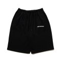COOTIE PRODUCTIONS/Dry Tech Sweat Shorts（Black）［ドライテックスウェットショーツ-25秋冬］