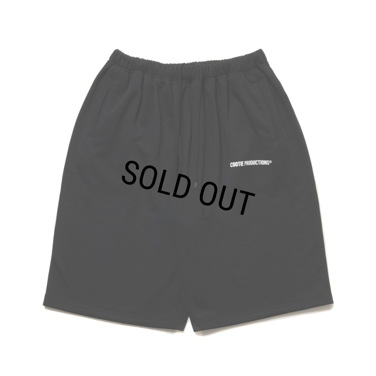 画像1: COOTIE PRODUCTIONS/Dry Tech Sweat Shorts（Black）［ドライテックスウェットショーツ-25秋冬］ (1)