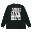 画像1: BUENA VISTA/AMIGOS L/S（BLACK）［プリント長袖T-25秋冬］ (1)