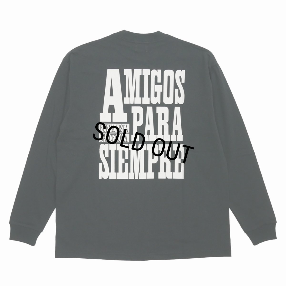 画像1: 【30%OFF】BUENA VISTA/Amigos L/S（BLACK）［プリント長袖T-25秋冬］ (1)