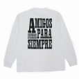 画像1: BUENA VISTA/AMIGOS L/S（WHITE）［プリント長袖T-25秋冬］ (1)
