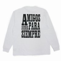 BUENA VISTA/AMIGOS L/S（WHITE）［プリント長袖T-25秋冬］