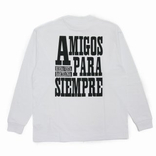 30%OFF】BUENA VISTA/Amigos L/S（WHITE）［プリント長袖T-25秋冬