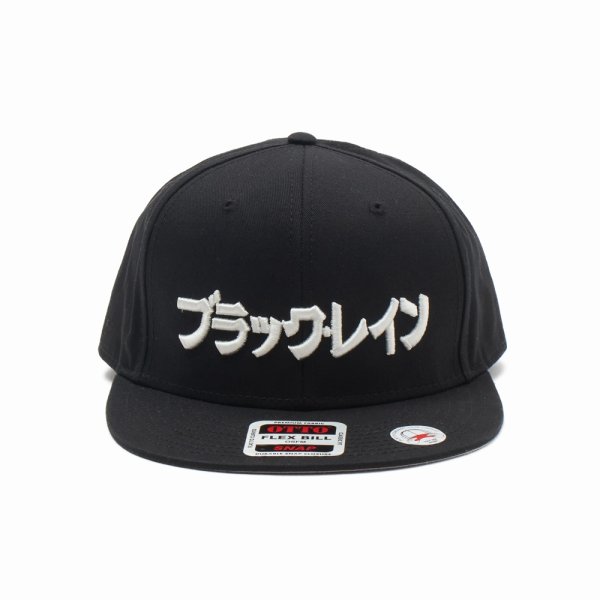 画像1: BUENA VISTA/BLACK RAIN LOGO CAP（BLACK）［ロゴキャップ-25秋冬］