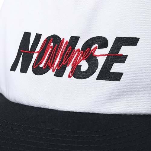 他の写真2: CHALLENGER/NOISE CAP（OFF WHITE/BLACK）［ノイズキャップ-25秋冬］