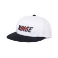 画像1: CHALLENGER/NOISE CAP（OFF WHITE/BLACK）［ノイズキャップ-25秋冬］ (1)