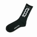 BUENA VISTA/SNAKE SOCKS（BLACK）［ソックス-25秋冬］