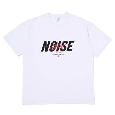 画像1: CHALLENGER/S/S NOISE TEE（WHITE）［ノイズT-25秋冬］
