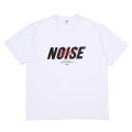CHALLENGER/S/S NOISE TEE（WHITE）［ノイズT-25秋冬］