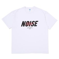 画像1: CHALLENGER/S/S NOISE TEE（WHITE）［ノイズT-25秋冬］ (1)