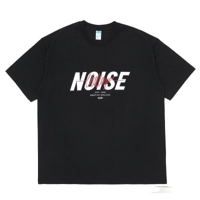 画像1: CHALLENGER/S/S NOISE TEE（BLACK）［ノイズT-25秋冬］