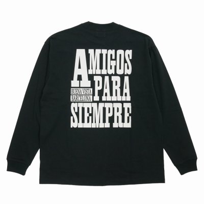 画像2: BUENA VISTA/Amigos L/S（BLACK）［プリント長袖T-25秋冬］
