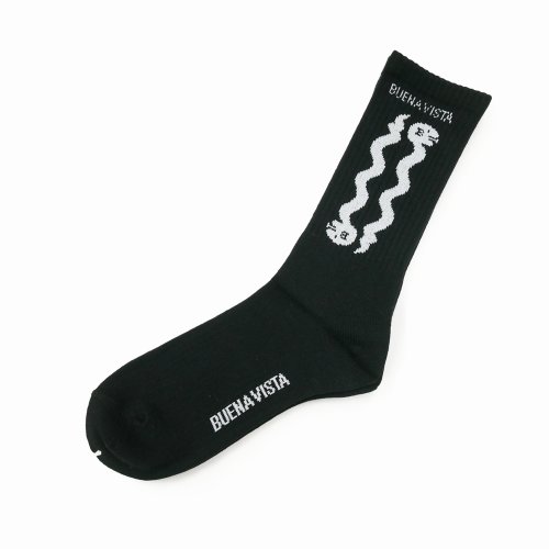 他の写真1: BUENA VISTA/SNAKE SOCKS（BLACK）［ソックス-25秋冬］