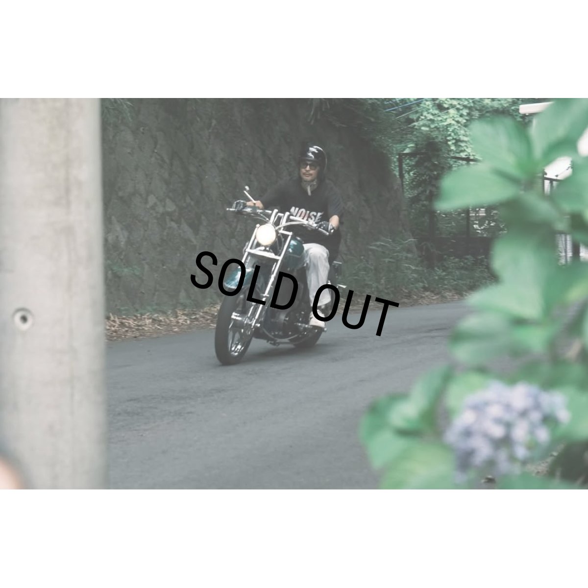 画像4: CHALLENGER/S/S NOISE TEE（BLACK）［ノイズT-25秋冬］ (4)