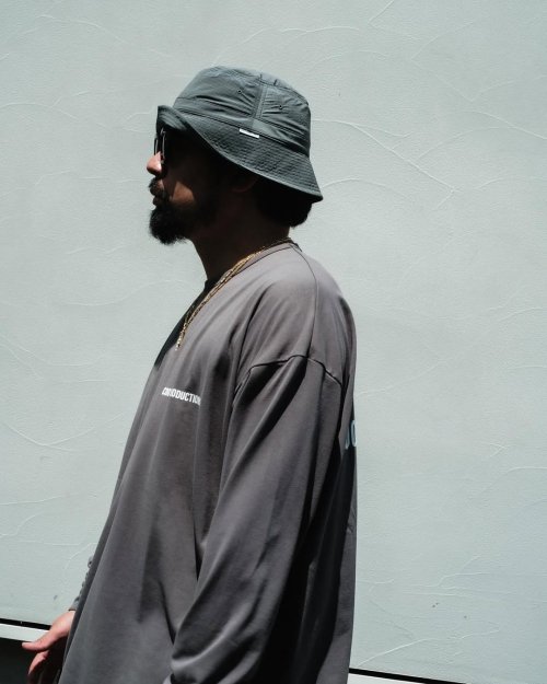 他の写真3: COOTIE PRODUCTIONS/Dry Tech Jersey Oversized L/S Tee（Gray）［ドライテックオーバーサイズ長袖T-25秋冬］