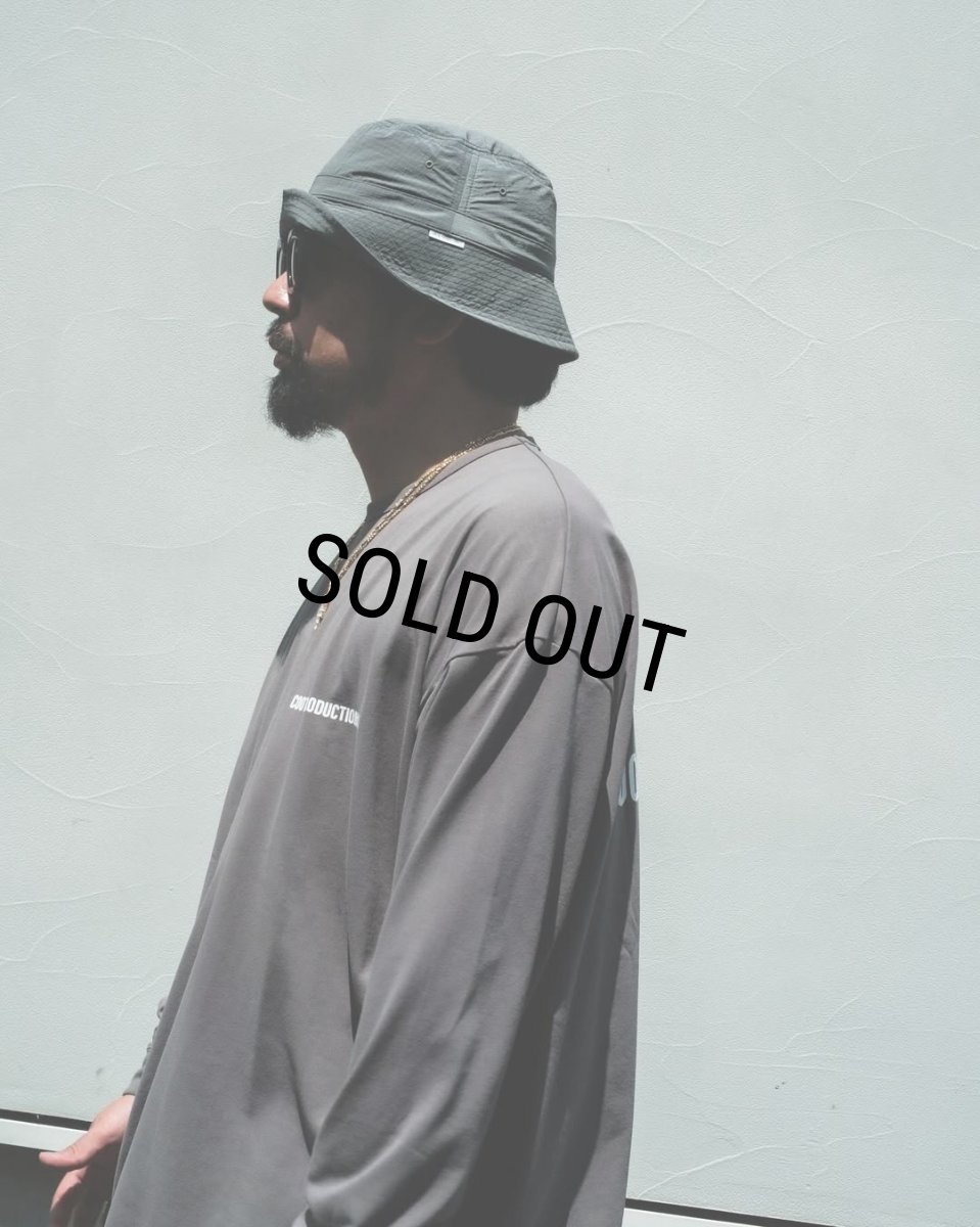 画像5: COOTIE PRODUCTIONS/Dry Tech Jersey Oversized L/S Tee（Gray）［ドライテックオーバーサイズ長袖T-25秋冬］ (5)