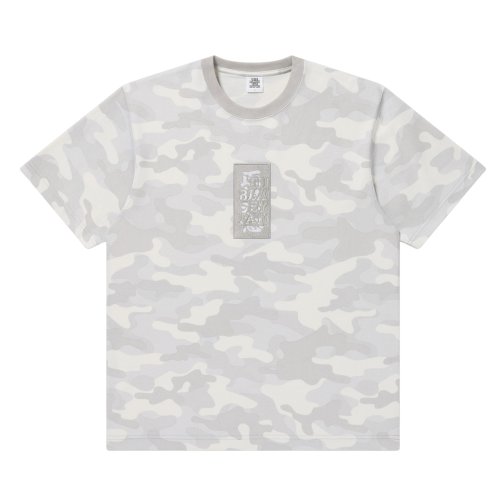 他の写真1: BlackEyePatch/HWC LABEL EMBROIDERED TEE（WHITE CAMO）