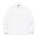 RATS/OX B.D SHIRT（WHITE）［オックスフォードB.Dシャツ-25春夏］