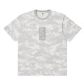 BlackEyePatch/HWC LABEL EMBROIDERED TEE（WHITE CAMO）