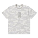 BlackEyePatch/HWC LABEL EMBROIDERED TEE（WHITE CAMO）