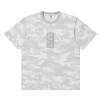 BlackEyePatch/HWC LABEL EMBROIDERED TEE（WHITE CAMO）
