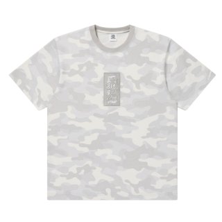 BlackEyePatch/HWC LABEL EMBROIDERED TEE（WHITE CAMO） - JONAS