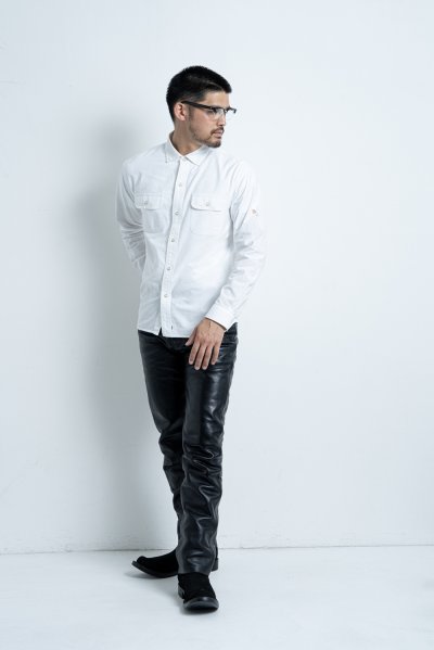 画像2: RATS/OX B.D SHIRT（WHITE）［オックスフォードB.Dシャツ-25春夏］