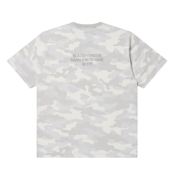 画像2: BlackEyePatch/HWC LABEL EMBROIDERED TEE（WHITE CAMO）