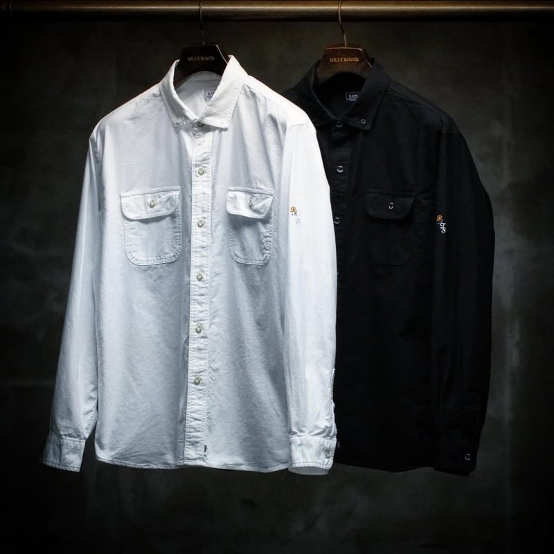 画像3: RATS/OX B.D SHIRT（WHITE）［オックスフォードB.Dシャツ-25春夏］