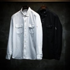画像3: RATS/OX B.D SHIRT（WHITE）［オックスフォードB.Dシャツ-25春夏］ (3)