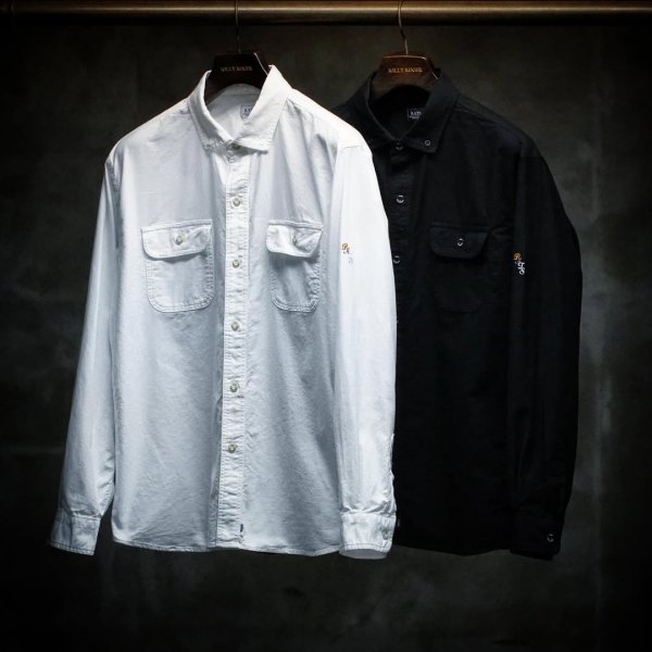 画像3: RATS/OX B.D SHIRT（WHITE）［オックスフォードB.Dシャツ-25春夏］