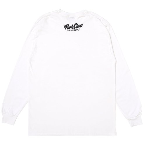 他の写真2: PORKCHOP/SLOGAN L/S TEE（WHITE）［スローガン長袖T-25秋冬］
