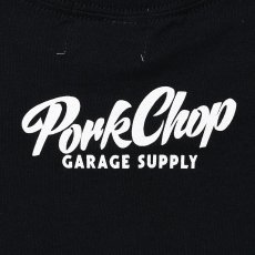 画像4: PORKCHOP/SLOGAN L/S TEE（BLACK）［スローガン長袖T-25秋冬］ (4)