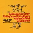 画像3: PORKCHOP/SLOGAN L/S TEE（GOLD）［スローガン長袖T-25秋冬］