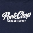 画像4: PORKCHOP/SLOGAN L/S TEE（NAVY）［スローガン長袖T-25秋冬］ (4)