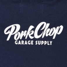 画像4: PORKCHOP/SLOGAN L/S TEE（NAVY）［スローガン長袖T-25秋冬］ (4)