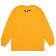画像2: PORKCHOP/SLOGAN L/S TEE（GOLD）［スローガン長袖T-25秋冬］ (2)