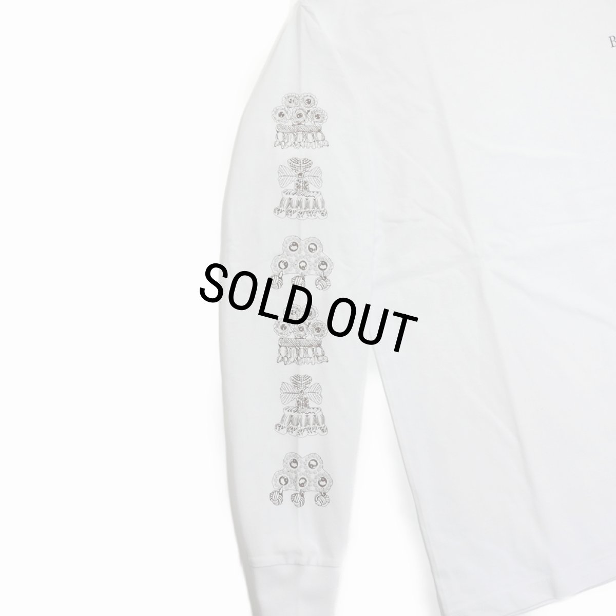 画像4: 【30%OFF】BUENA VISTA/Matador tool L/S（WHITE）［プリント長袖T-25秋冬］ (4)